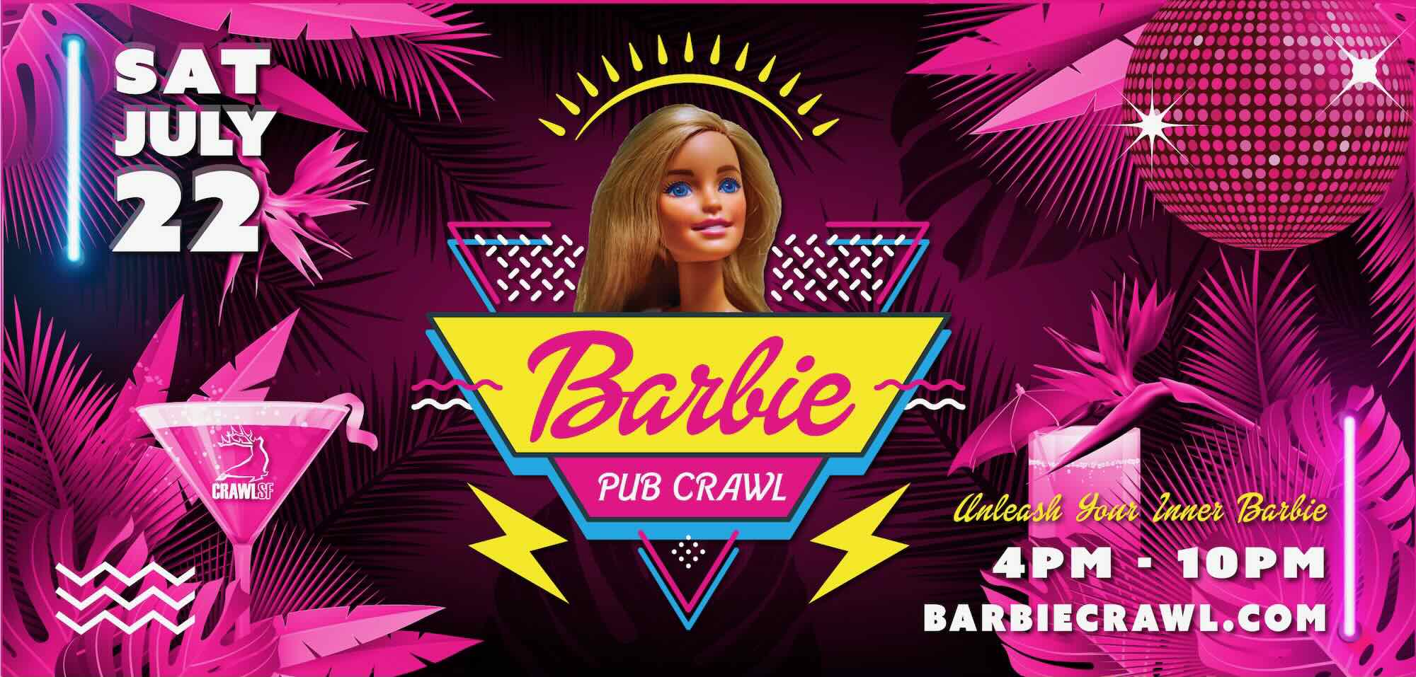 Barbie San Francisco Pub Crawl