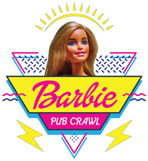 Barbie Pub Crawl Logo